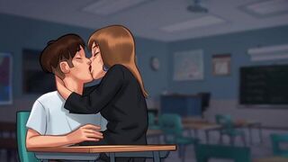 miss roji and her student make romantic seens in summeertime saga - porn video