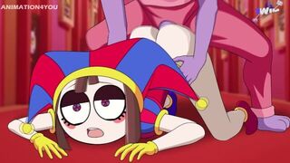 Pomni FUCK DOGGYSTYLE AND RECEIVES A CREAMPIE The Amazing Digital Circus HENTAI BIG ASS PARODY TITS - porn video